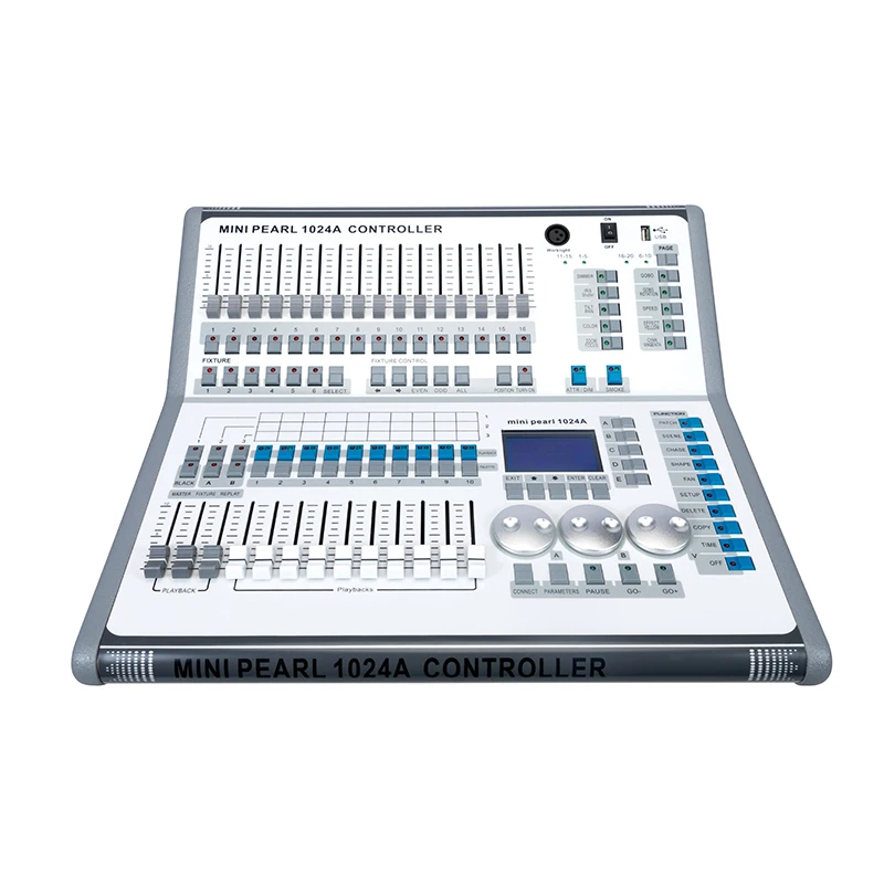 

Professional Stage Equipment Mini Pearl 1024 dmx512 Lighting Console dmx Computer Light Controller
