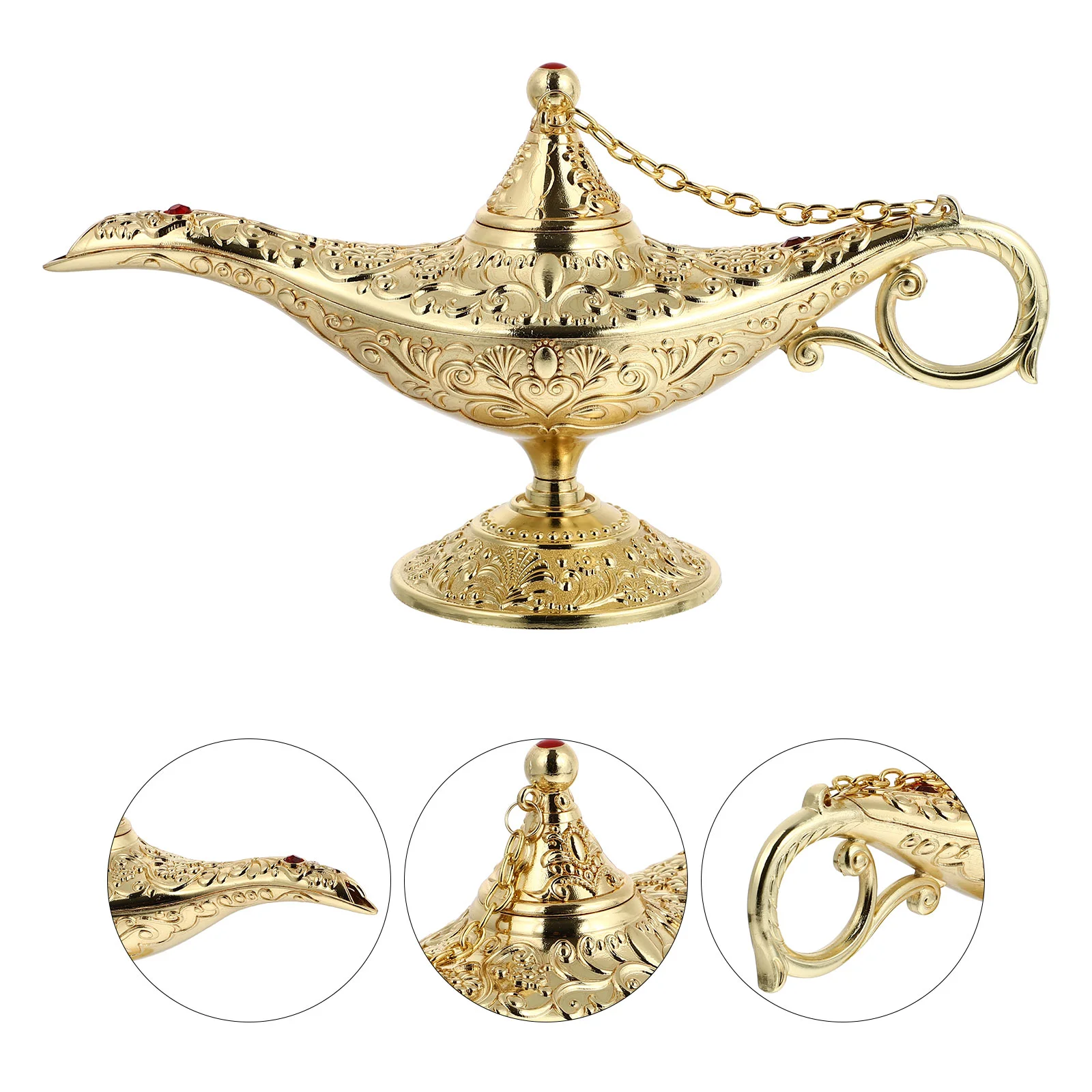 

Lamp Lightlegend Vintage Arab Aladdins Costume Centerpiece Ornament Decorative Gift Classic Arabian Props Chic Retro Metal