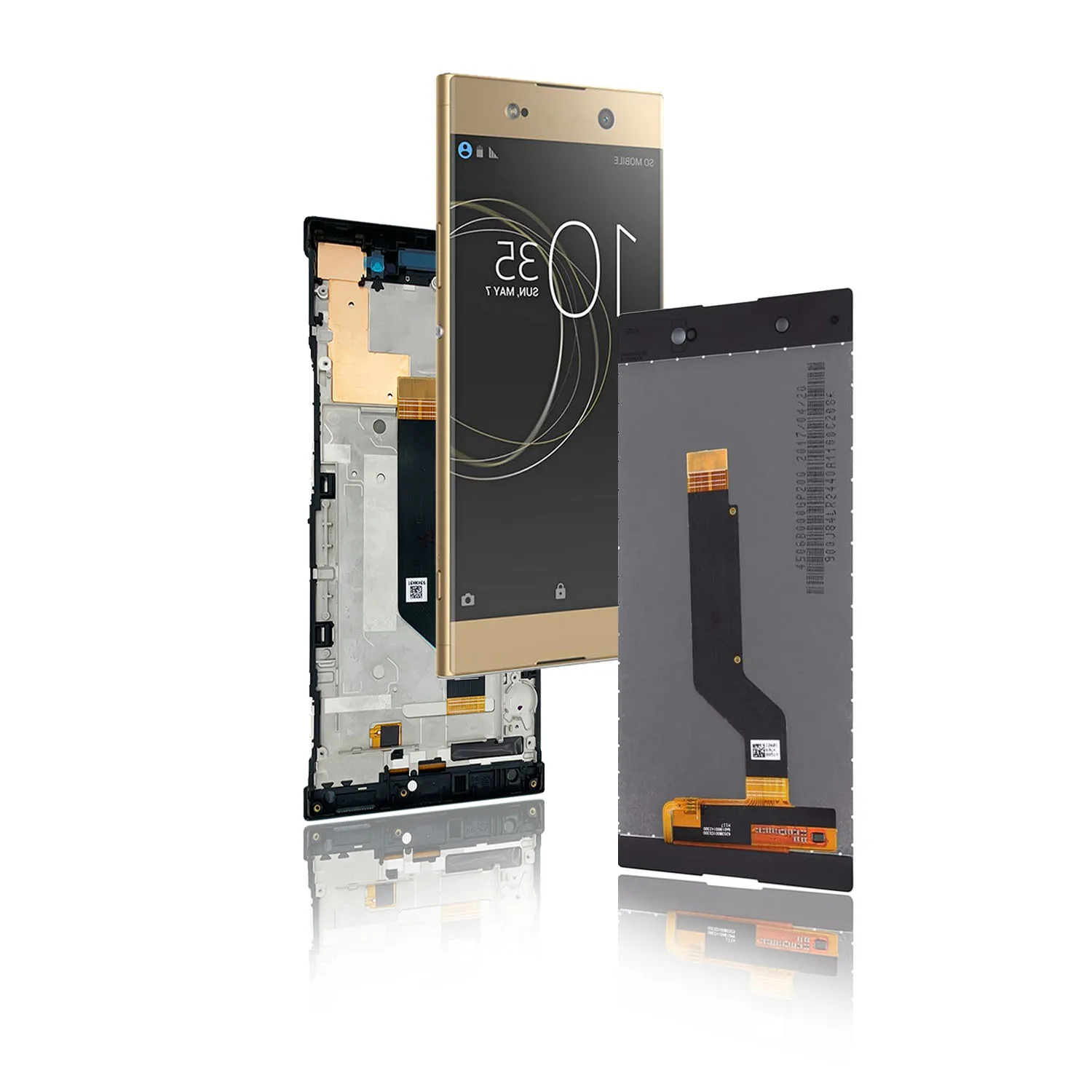 Najtaniej Oryginalny Wyświetlacz LCD Do Sony Xperia XA1 Ultra C7 G3226 G3221 G3212 Wyświetlacz Najwyższej Jakości Ekran Dotykowy Części Zamienne Telefony Naprawa