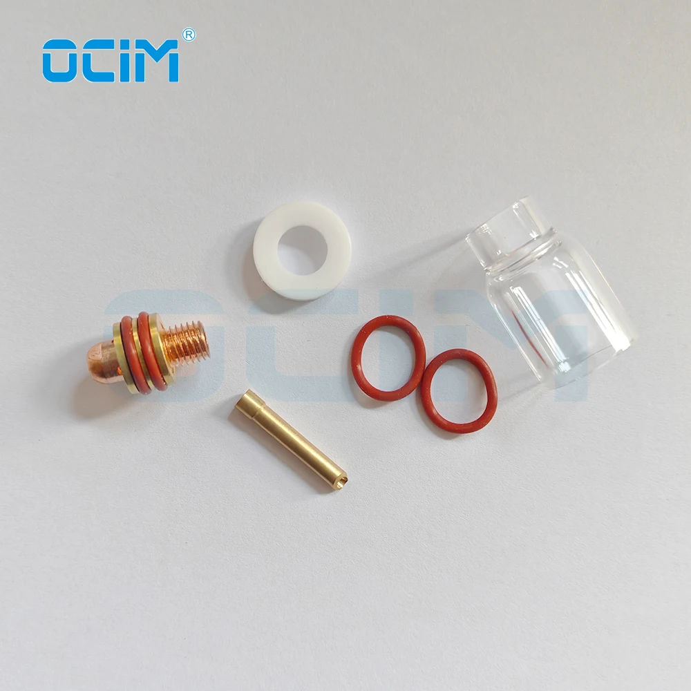 Tig Pyrex Cup стеклянный патрубок Kit для WP9 WP20 17 WP18 WP26 Collet Body