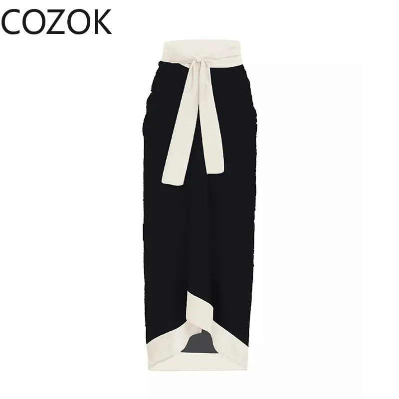 2023 New Retro One Piece Swimsuit Skirt Shoulder Strappy Swimsuit Print Floral Swimwear Women Slimming Bathing Suit Beach Wear