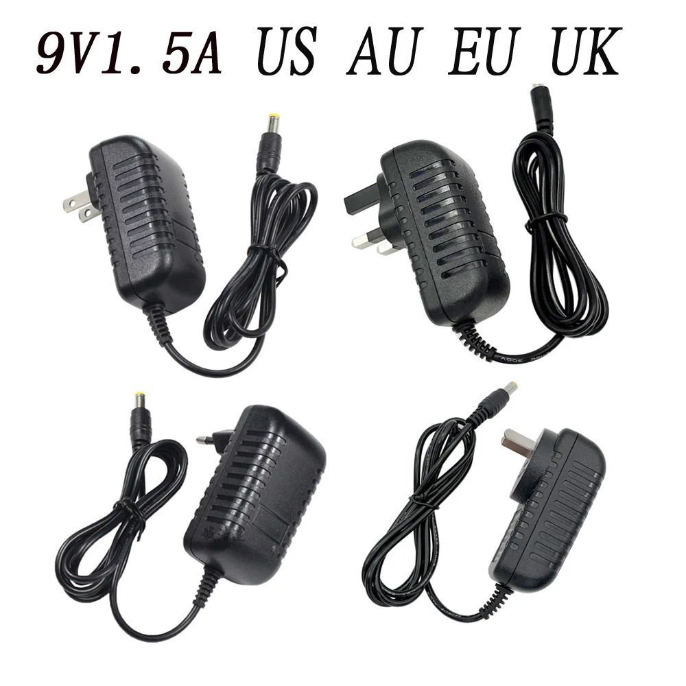 1 шт., адаптер 9 в 100 А переменного тока, 240-5,5 В