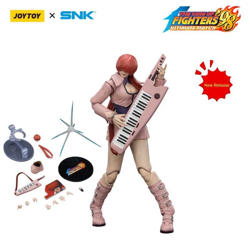 Фото Предзаказ: Коллекционная фигурка JOYTOY SNK KOF '98 UM Orochi Team: Shermie JT04056, масштаб 1:18, модель аниме-персонажа №1