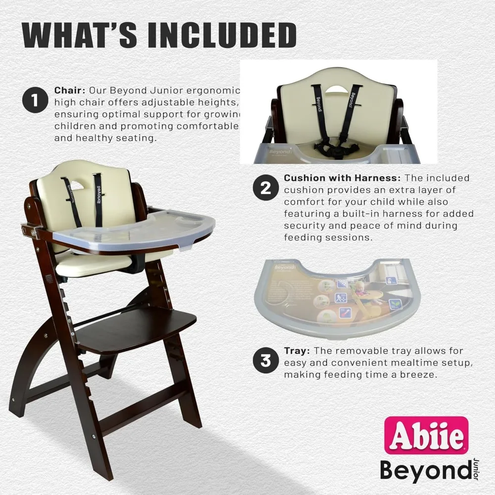 Детский фотостул с подносом-детский регулируемый высокий стул-трансформер |