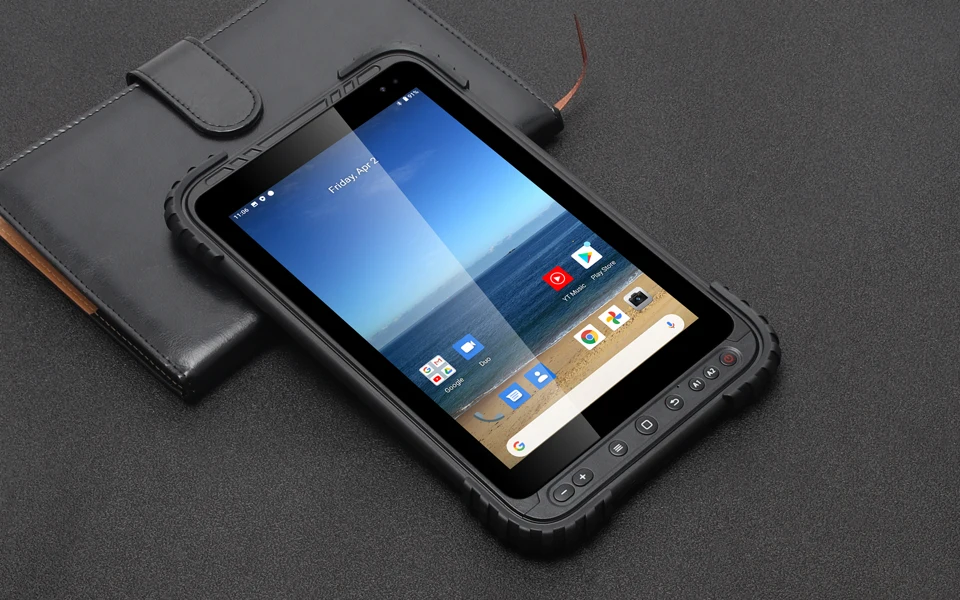 NFC Rugged Tablet PC Phone IP67 Waterproof Tablet Mobile Phone UNIWA QCOM P888 4G Network 8inch 9000mah 3GB 32GB