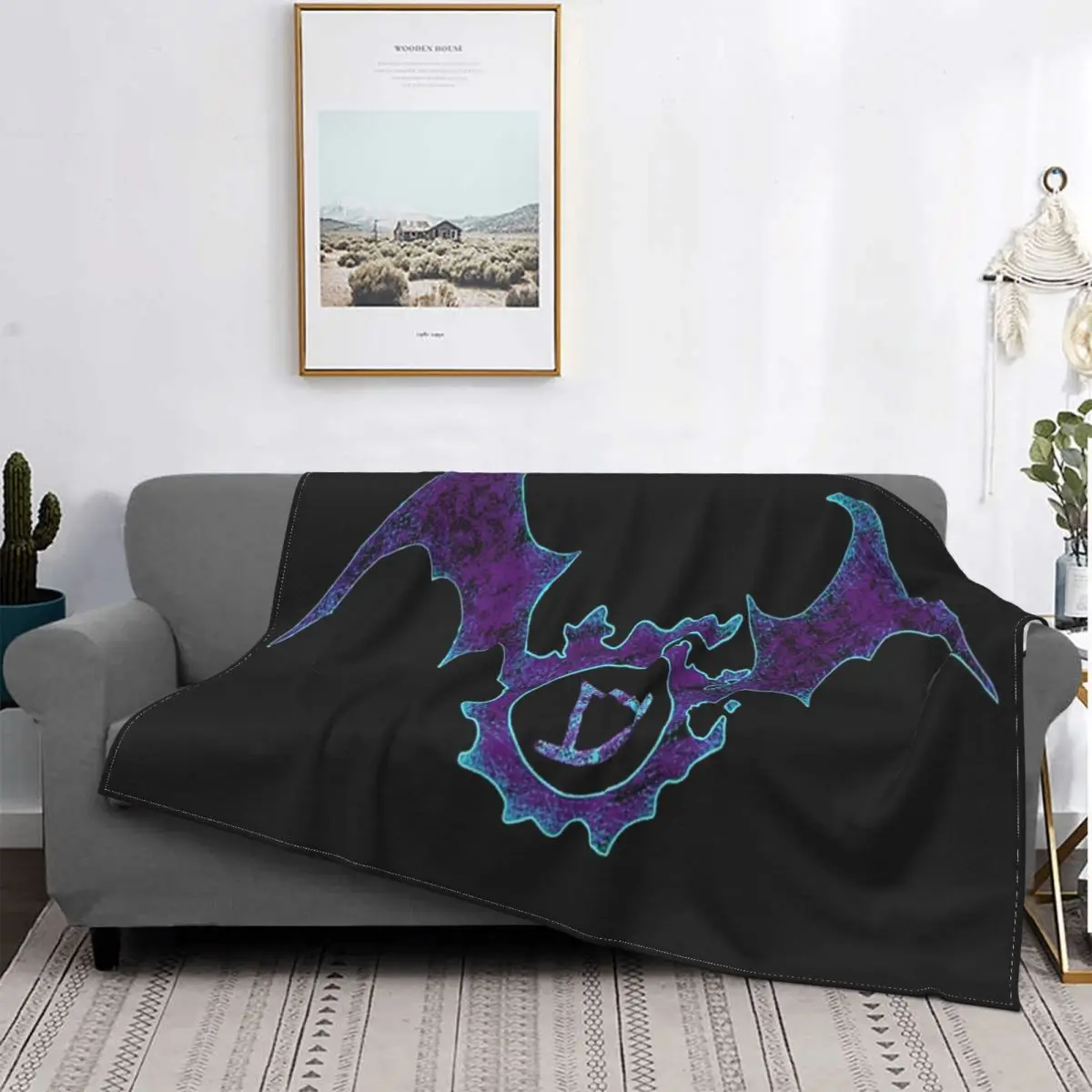 

Bahamut-Manta de diseño de sumador, colcha de cama a cuadros, manta de lino para sofá, manta de muselina, manta ponderada