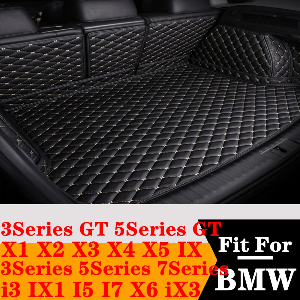 Полный Комплект ковриков для багажника автомобиля BMW 3 5 7 серии GT X1 X2 X3 X4 X5 X6 I3 IX IX1 IX3