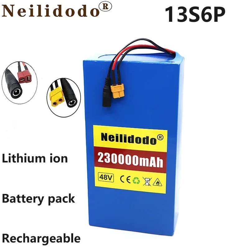 

Aviation Arrival 18650 13S6P 48V Lithium Ion Rechargeable Battery Intelligent Chip Battery Pack Charger Tricycle, Scooter, Etc