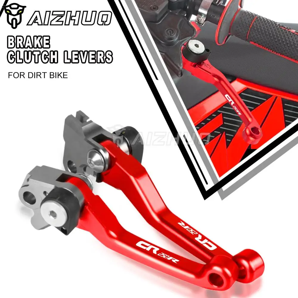 

For Honda CR250R 1992 1993-2003 CR 250 R 2002 2001 CR250 250R 1994 95 Motocross Pivot Handle Lever Dirt Bike Brake Clutch Levers