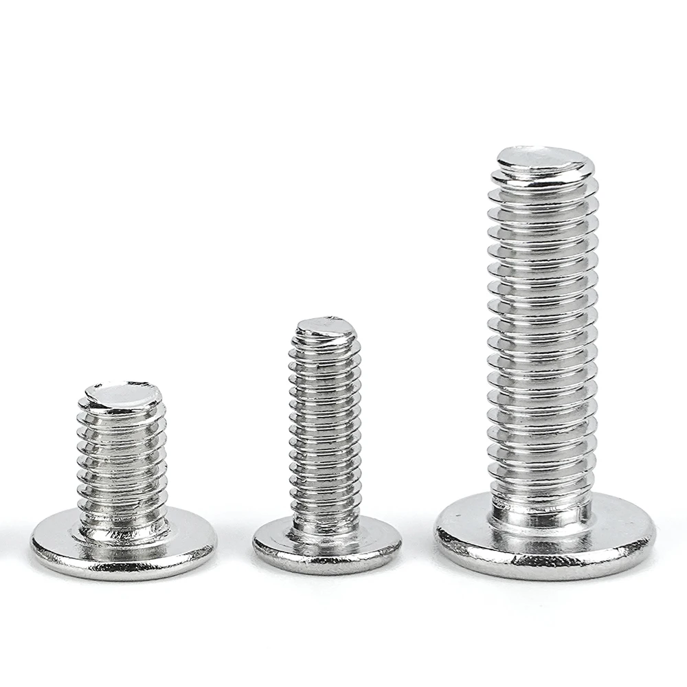 Фото Винт CM Phillips с ультратонкой головкой, нержавеющая сталь 304, M1 M1.2 M1.4 M1.6 M2 M3 M4 M5 M6 M8, с плоской головкой под крестообразный шлиц, для ноутбуков №2