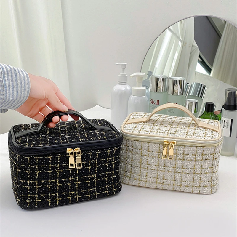 

Multifunctional Makeup Storage Bag Large Capacity Bathroom Toiletries Pouch Portable Multifunction Luggage Organize Pack Hangbag