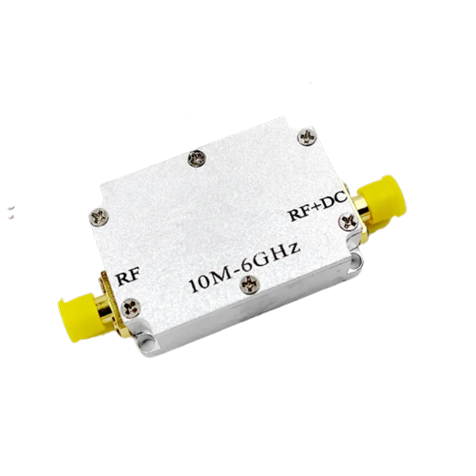 RF DC блокировщик коаксиальный впитывающий коаксиальный тройник 10 МГц-6 ГГц датчик модуля потери