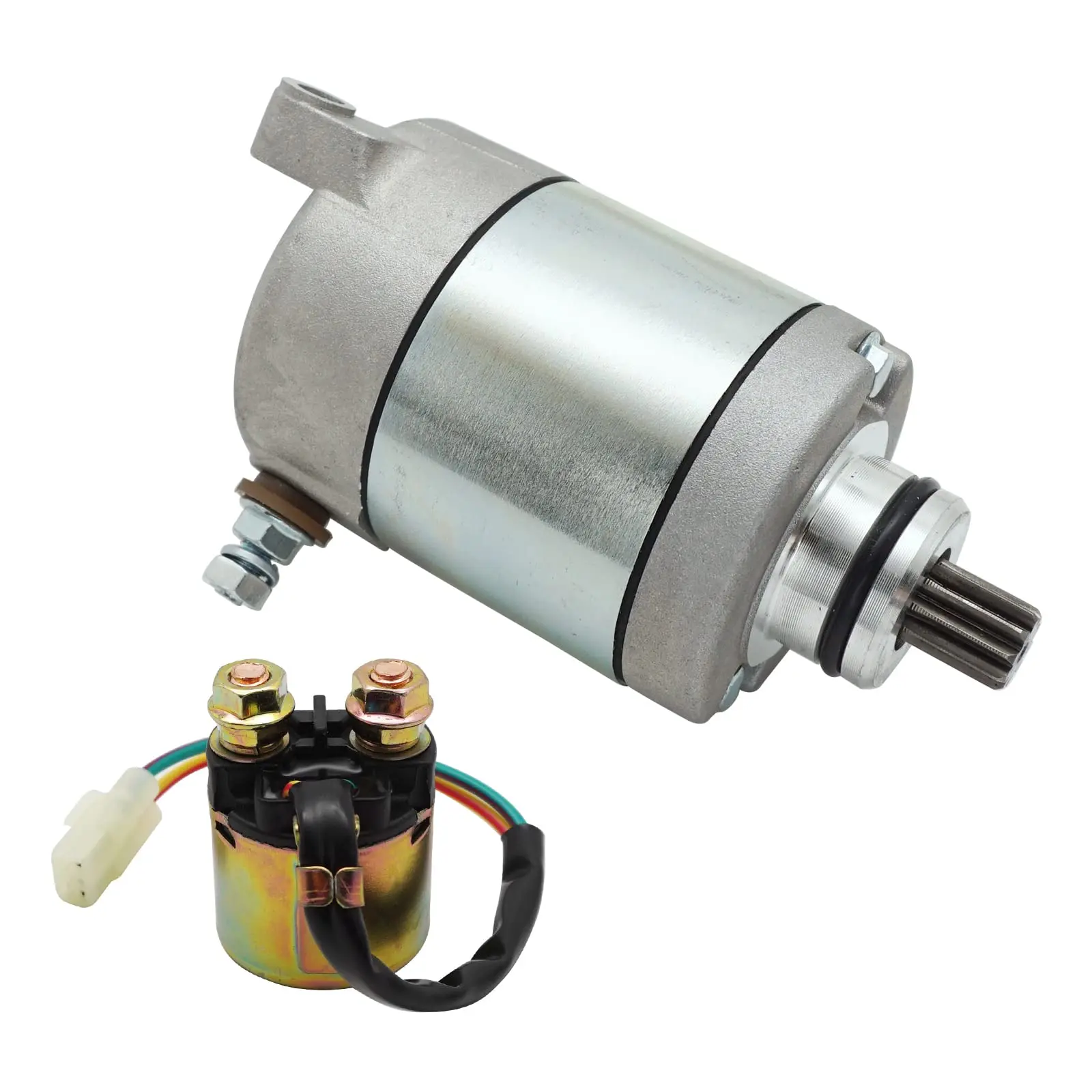 Стартер и реле для Honda TRX450ER TRX450 2006-2014 OEM # 31200-HP1-601 35850-HP1-601