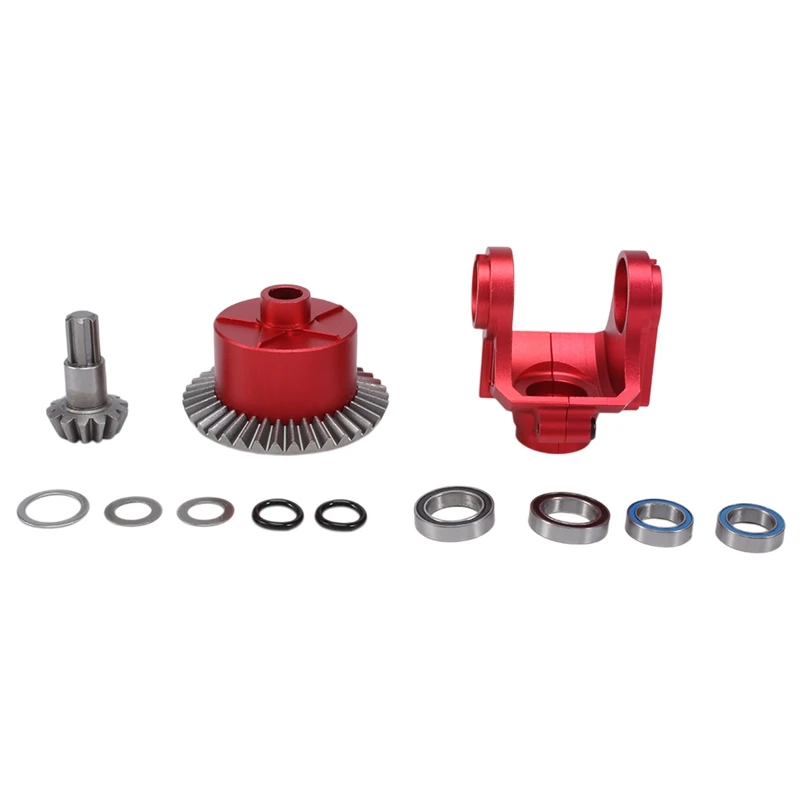 

Metal Diff Case Diff Yoke Diff Gear 37T 13T For ARRMA 1/10 Kraton Senton Big Rock Granite Outcast 4X4 Replacement Kit 1