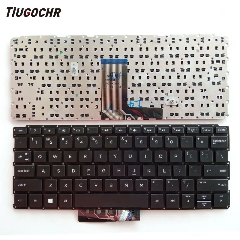 

US Laptop keyboard For HP Pavilion TouchSmart 11 11-E 730895-001 PK1310W2A00