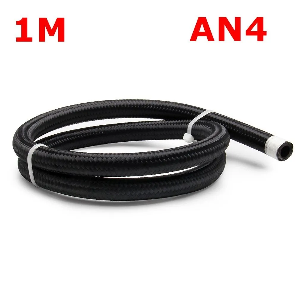

AN4/AN6/AN8/AN10/AN12 Топливопровод Из Нейлона Из Нержавеющей Стали CPE С Синтетическим Плетеным Внутренним Слоем