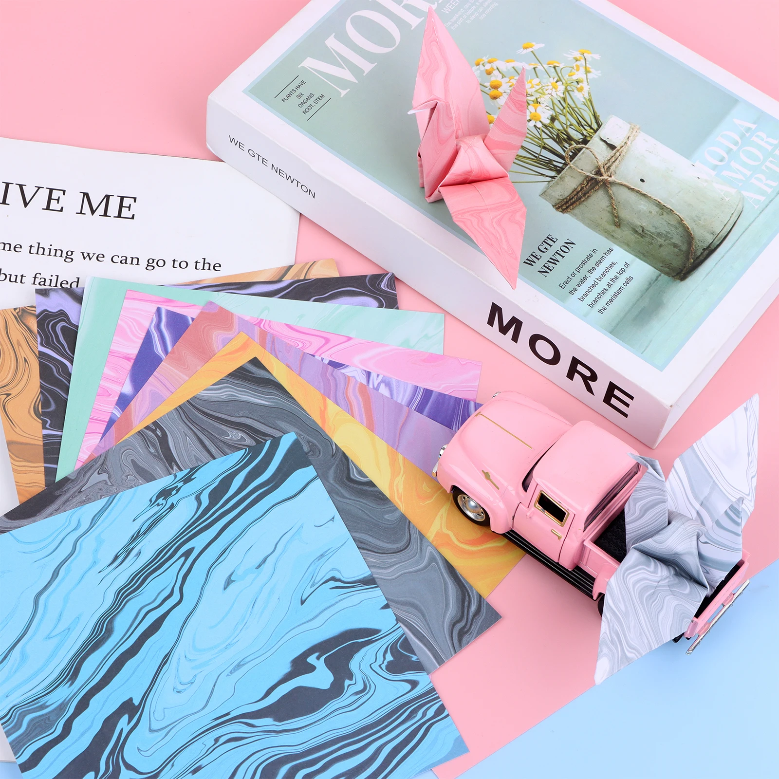 

24 листа бумага для скрапбукинга Мраморная Бумага для скрапбукинга односторонняя бумага для скрапбукинга Pap