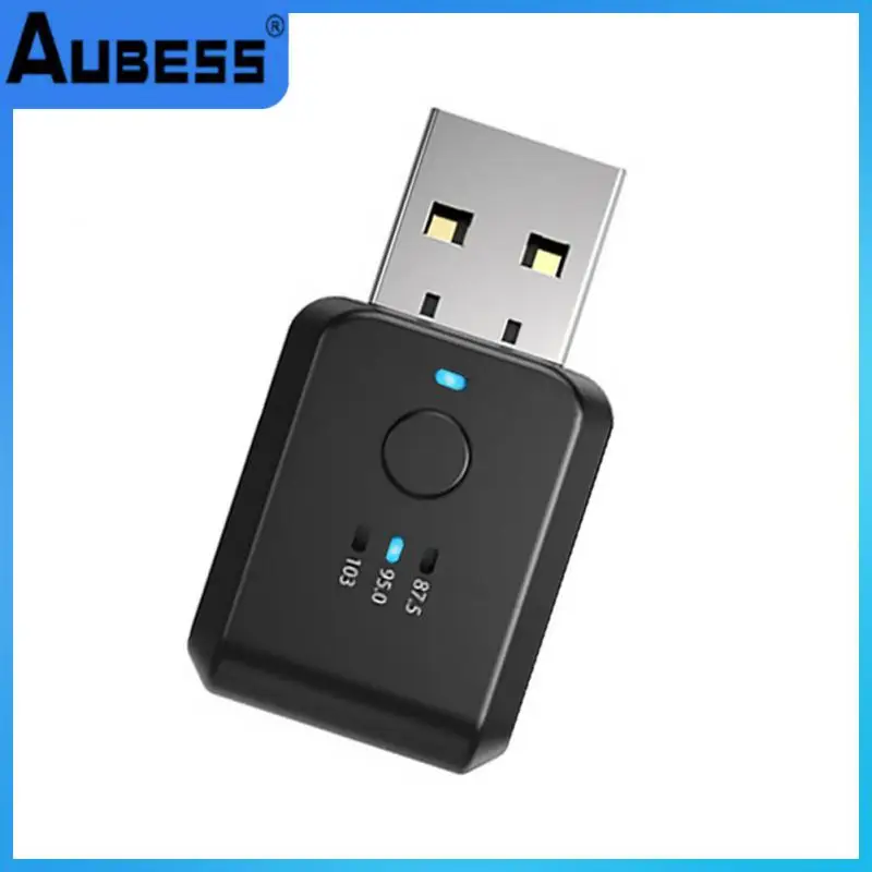 

Two-in-one Usb Stereo Adapter Adjust The Fm Frequency 5v Usb Fm Transmitter Within 10 Meters Effective Probability