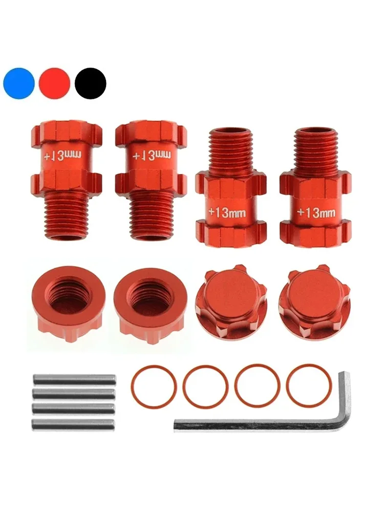 Металлический шестигранный адаптер LMX для колеса 14-17 мм 1/10 ARRMA 3S SENTON VORTEKS Typhon Big Rock