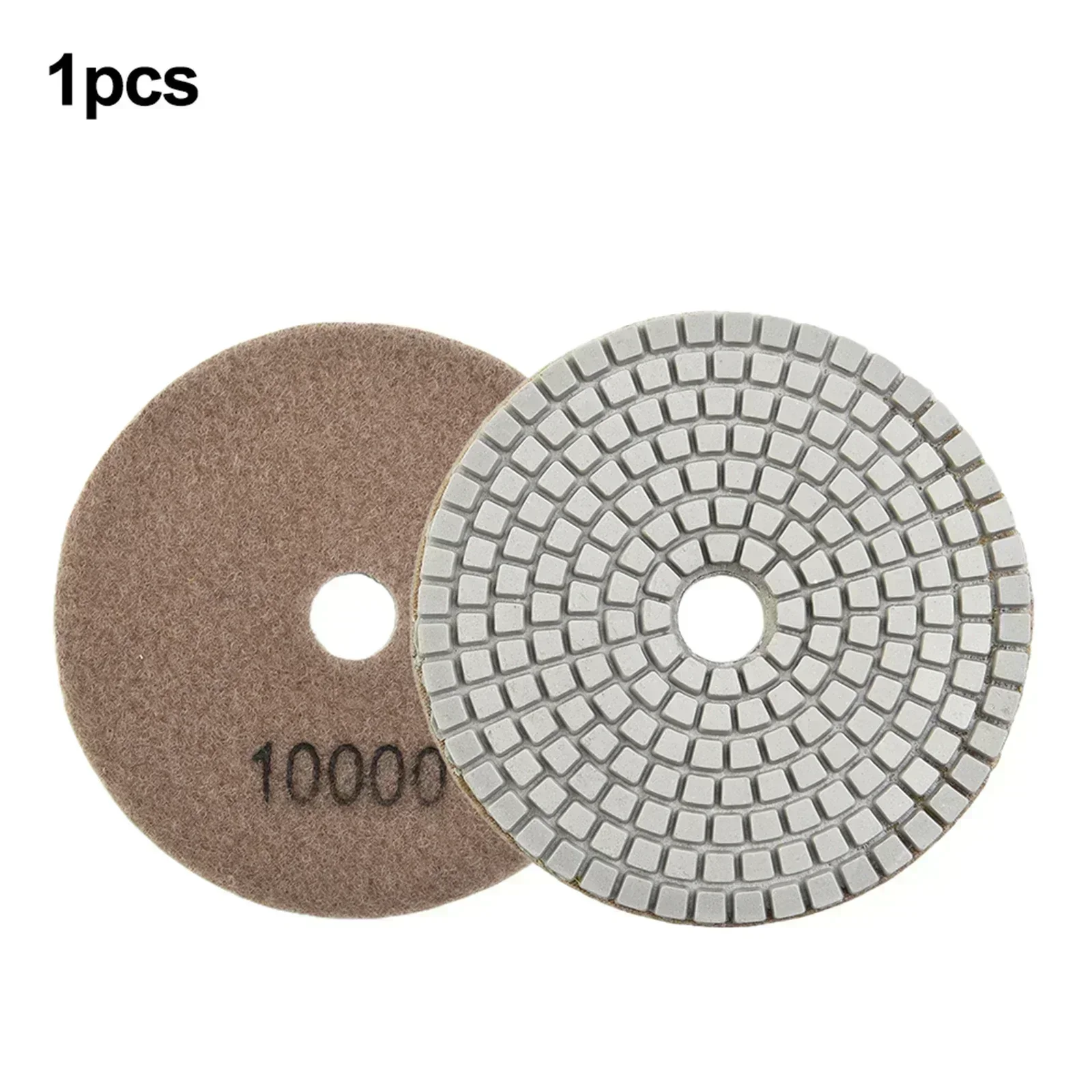 

4-дюймовый комплект алмазных полировальных подушечек 30-10000 зернистости, влажный/сухой для полировки гранита, камня, бетона, мрамора, набор шлифовальных дисков