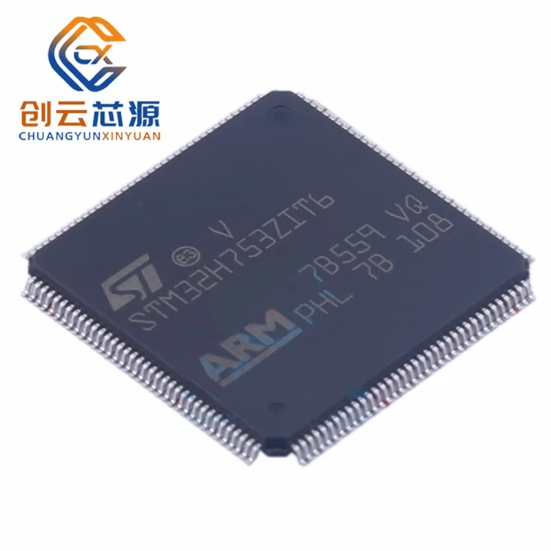 

1pcs New 100% Original STM32H753ZIT6 Integrated Circuits Operational Amplifier Single Chip Microcomputer LQFP-144