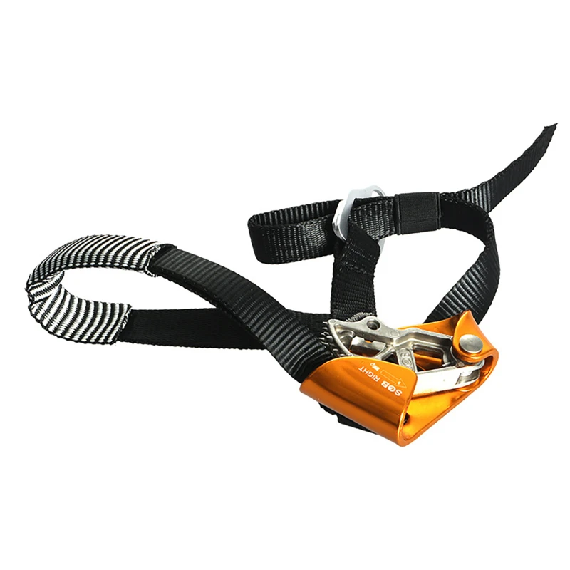 

Outdoor Left & Right Foot Ascender Riser Universal Outdoor Rock Climbing Mountaineering Equipment Gear Safe And Reliable