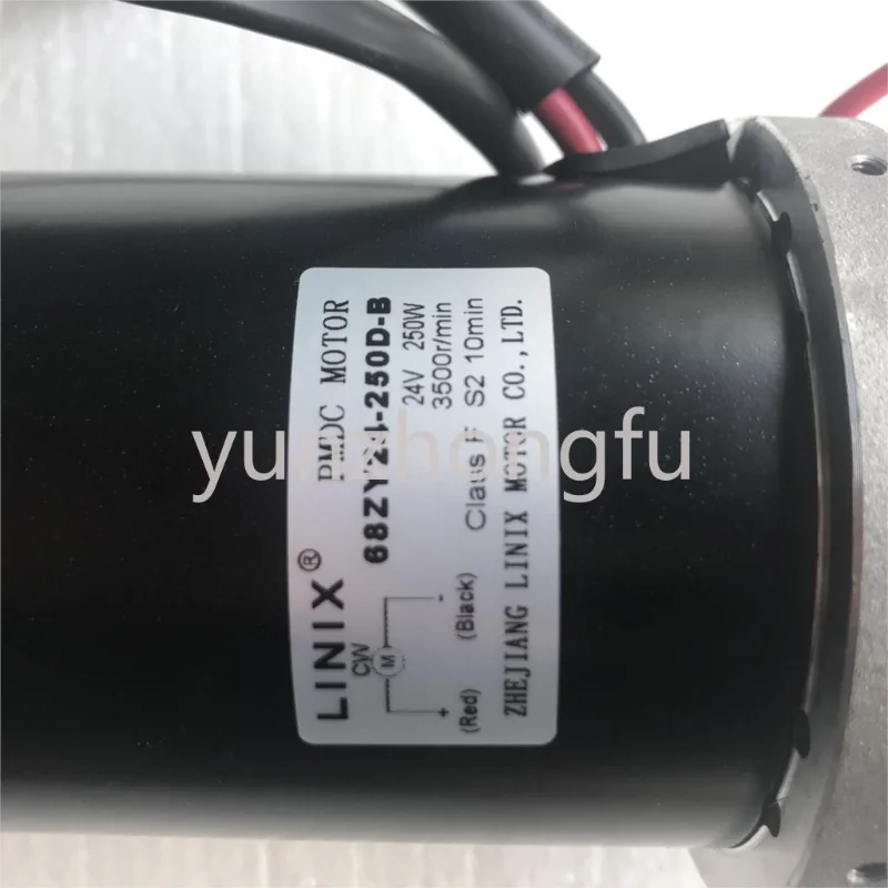 Электромотор для людей 24 В 250 Вт 68ZY24-250D-B одноразовый