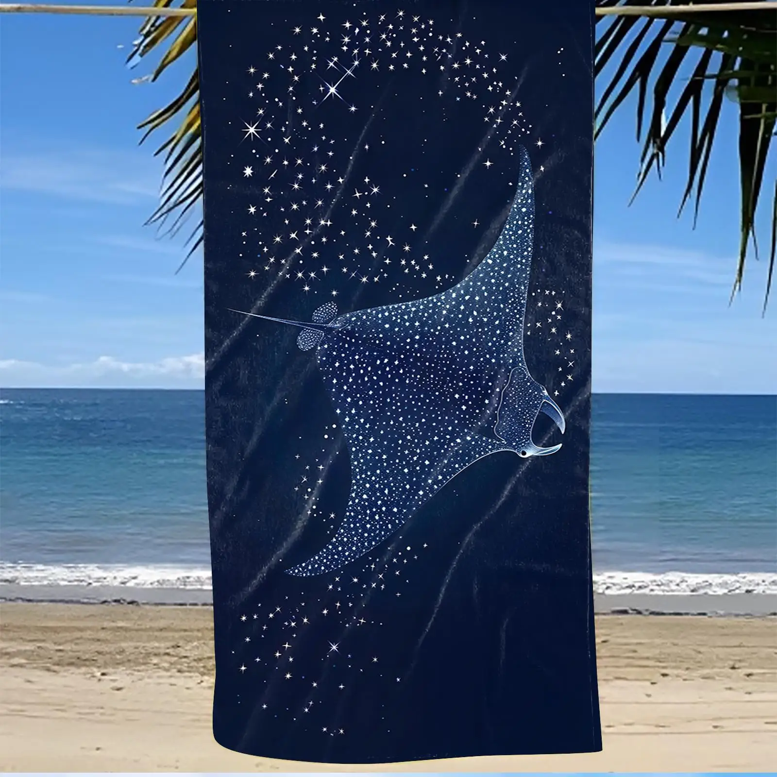 

Манта Рей полотенце со звездным дизайном