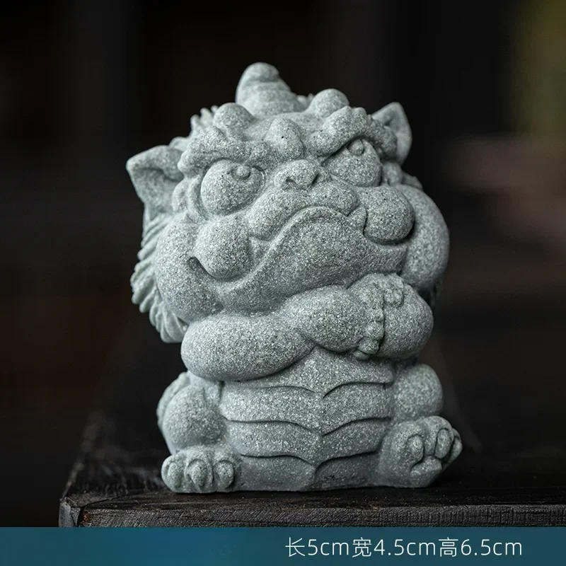 Зеленый керамический дракон Цилин для чая JINGDE CERAMICS