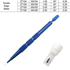 1pcs Sapphire Blade Double Edge Blade Hair Implant Pen Ophthalmic Instrument
