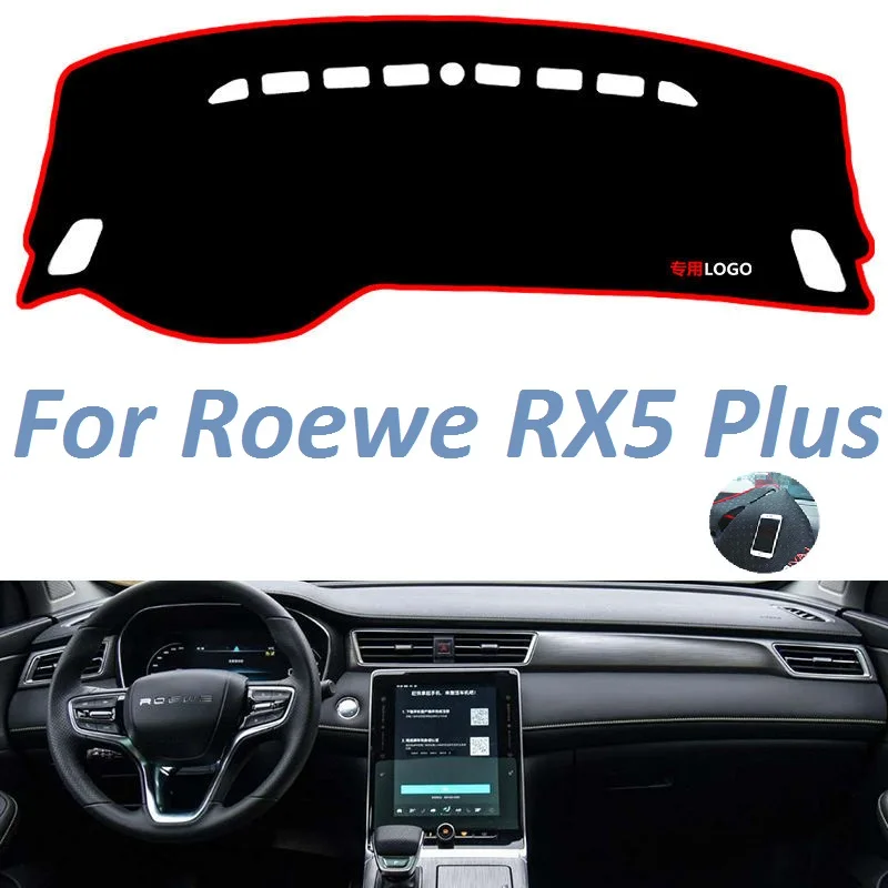 

For Roewe RX5 PLUS Left Right Hand Drive Non Slip Dashboard Cover Mat Sunshade Instrument Carpet Car Accessories