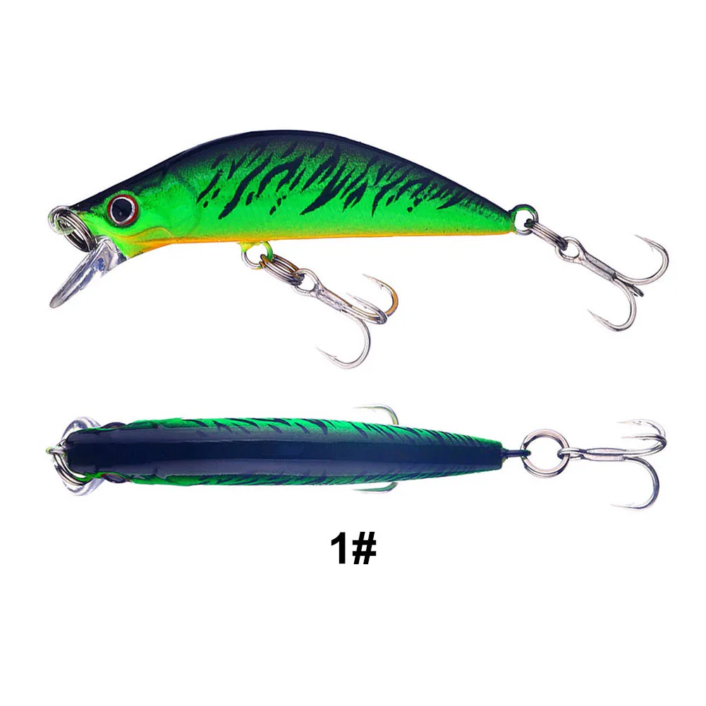 

Crankbaits Fake Bait Lure Bait Long Cast Submerged Mino Throw Sinking Bait 3D Bionic Fish Eye 5.5cm/5.5g Mackerel Bait