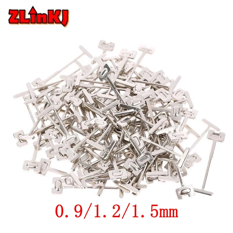 

100pcs 0.9/1.2/1.5mm Sample Tile Leveling System Can Replace Steel Needle Construction Tools Tile Leveling Device Clearance Tool