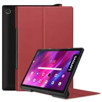 for lenovo yoga tab 11 13 3 tablet cover shockproof shell foldable stand bracket smart flip sleeve solid color slim hard case
