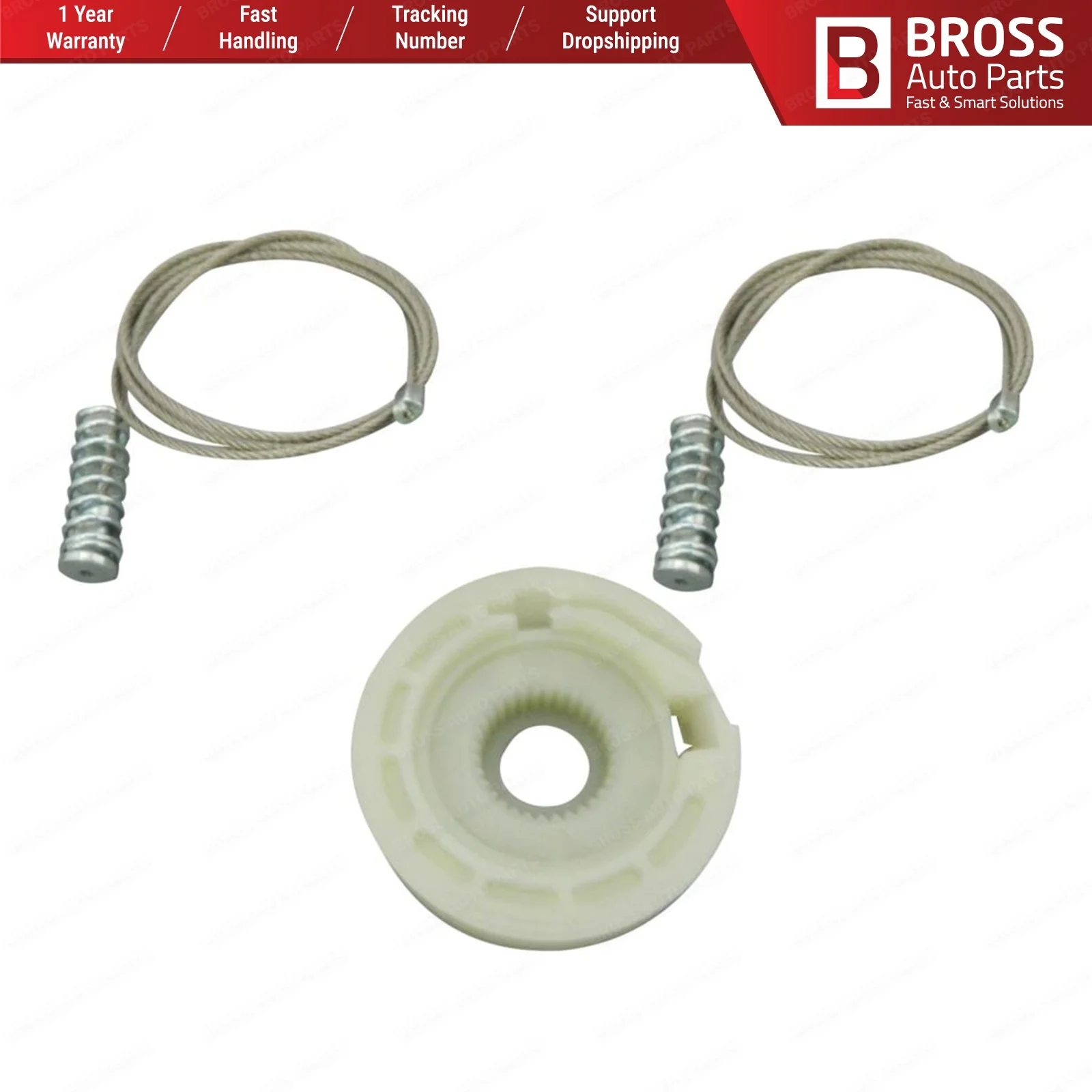 Bross автозапчасти BWR513 электрическая мощность регулятор окна Ремонтный комплект