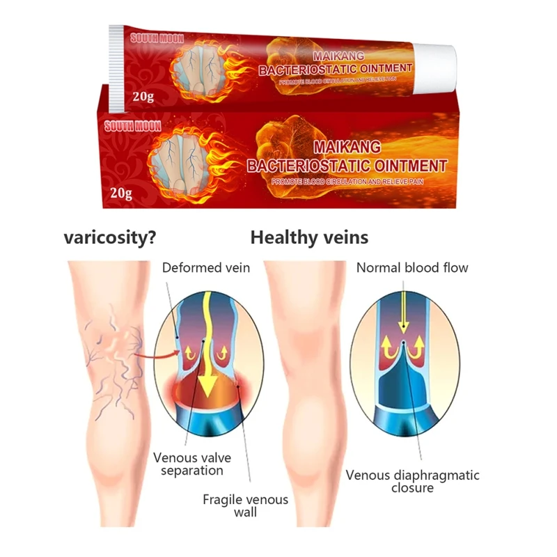 Крем для тела от варикозного расширения вен ног колен подтягивает кожу снимает