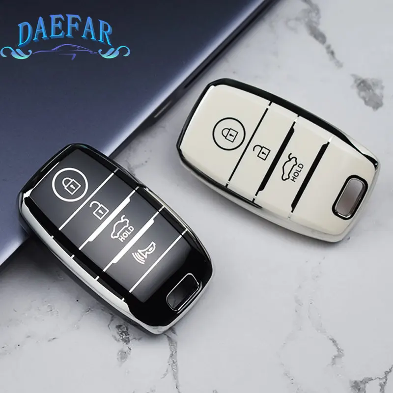 

3 4 Buttons NEW TPU Car Remote Smart Key Case Cover For KIA Rio Rio5 Sportage Ceed Cerato K3 KX3 K4 K5 Sorento Optima Picanto