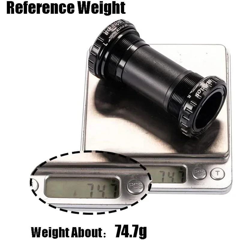 Нижний кронштейн для велосипеда BUCKLOS BSA 68/73 мм шатун шоссейного каретка BB с