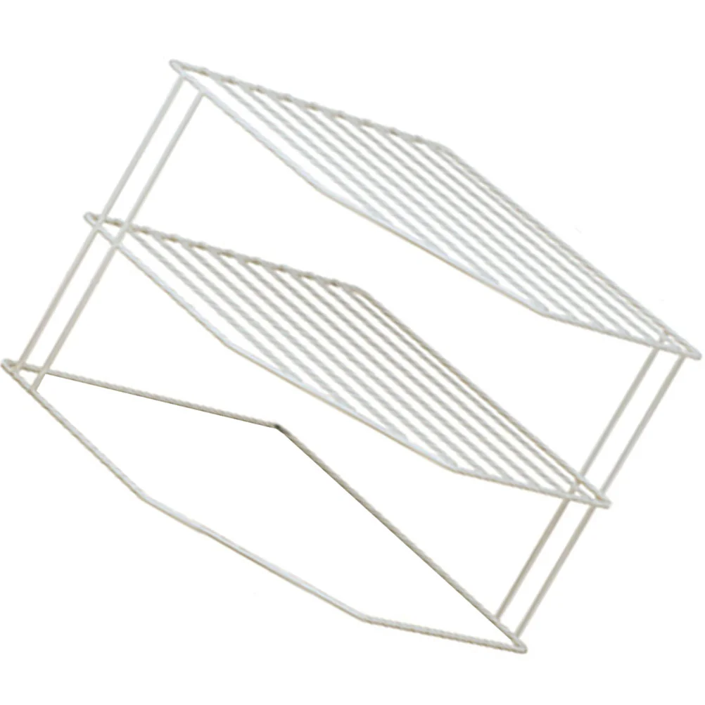 

Rack Organizer Kitchen Shelf Corner Seasoning Cabinet Dish Storage Countertop Holder Drainer Jar Plate Drying Tier Bottle