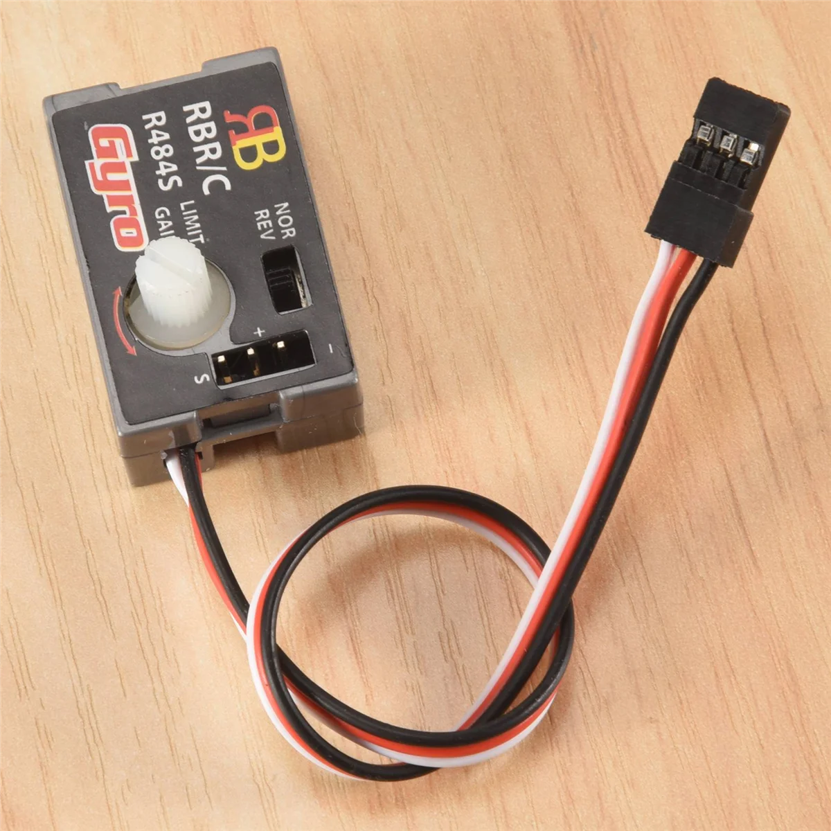 Мини гироскоп для WPL D12 1/10 RC автомобиль Дрифт гоночный выход рулевого управления