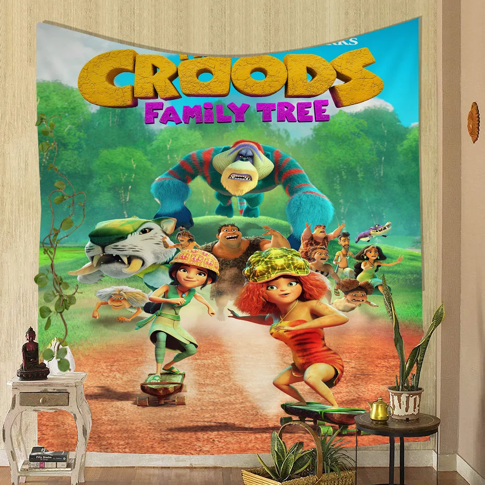 Большой настенный гобелен с принтом C-Croods дешевый в стиле хиппи богемный мандалой