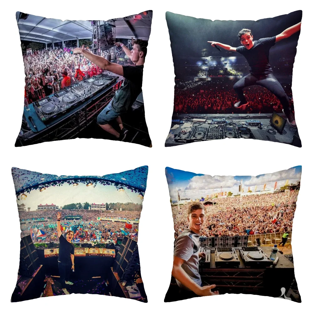 M-Martin G-Garrix Персонализированные Плюшевые Наволочки 45x45 См Роскошные Домашние