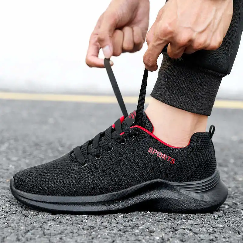 

Мужские спортивные ботинки Flatform, черные дизайнерские мужские летние кроссовки, эспадрильи, спортивная обувь, мужские кроссовки для бега, те...