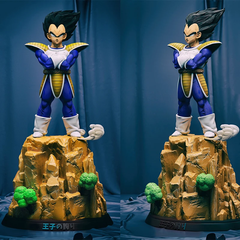 

41CM Anime Dragon Ball Z Vegeta Princely Dignity DBZ GK Statue PVC Action Figures Collection Model Doll Toys Birthday Gifts
