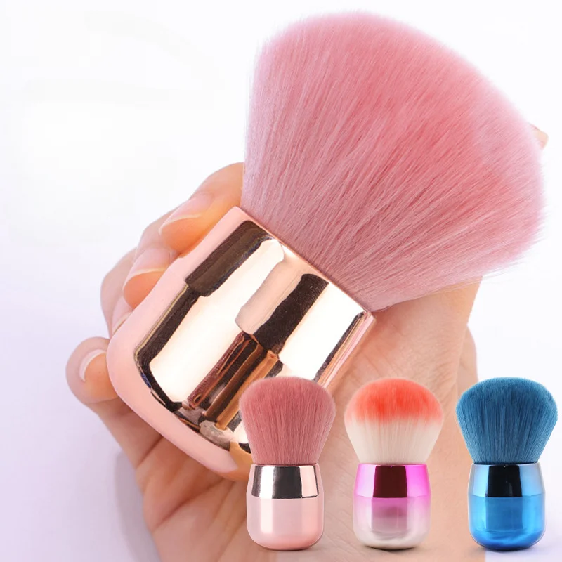 

Mushroom Head Powder Puffs Cosmetic Brush Foundation Blush Makeup Brushes Women Nail Art Duster Cleaning Brushes Make Up Tools