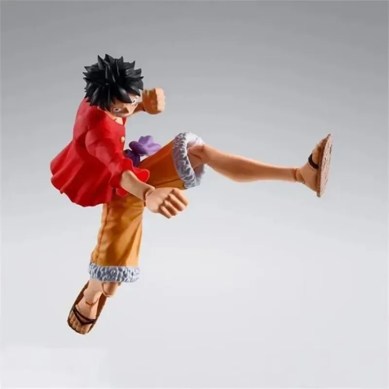 В наличии Аниме One Piece Luffy S.H.Figuarts Monkey D. Фигурка Raid on Onigashima ПВХ Коллекция игрушек