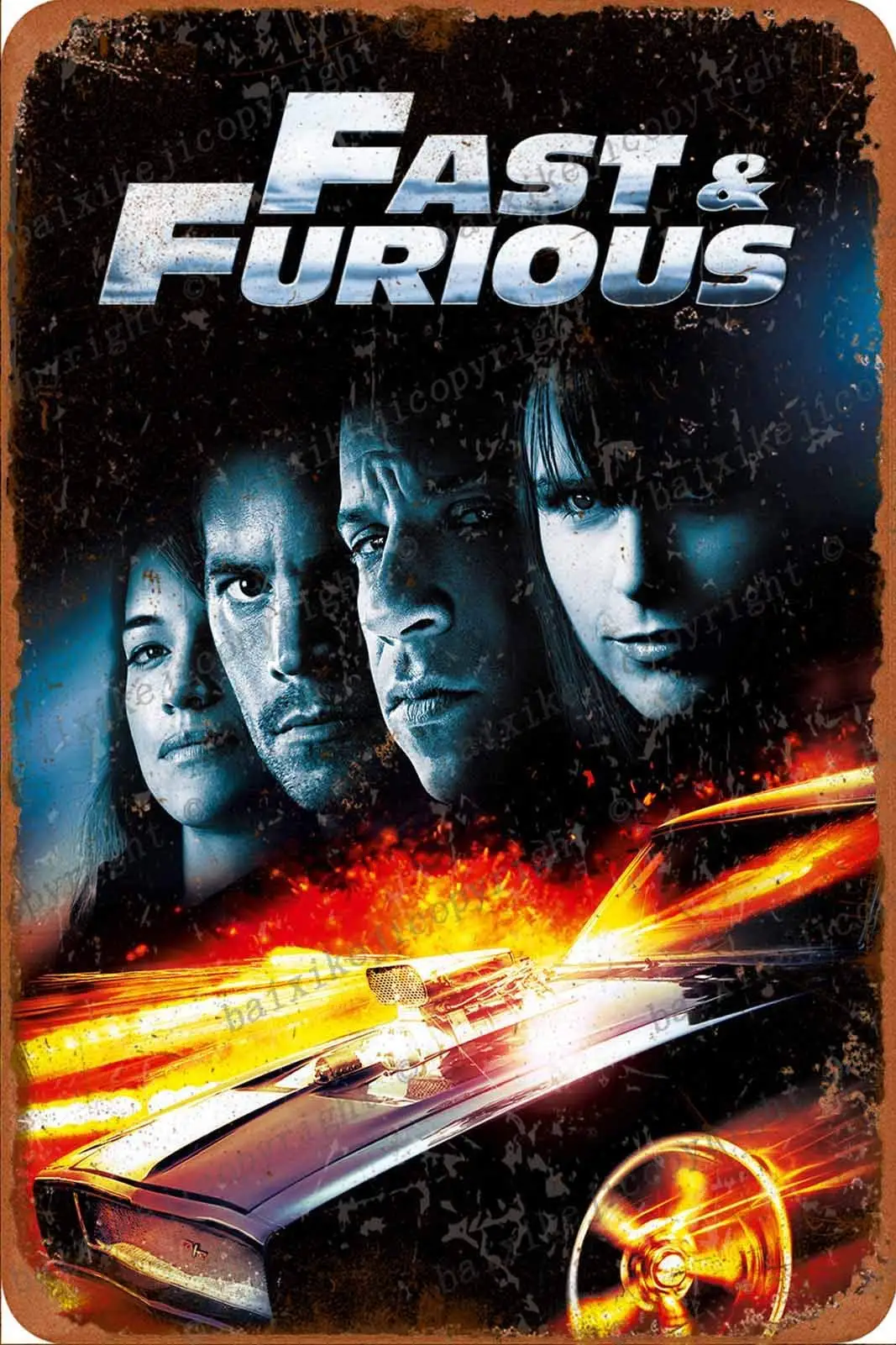 

1 плакат ФК и форсаж, ВИНТАЖНЫЙ ПЛАКАТ, табличка, Настенный декор для бара, кафе, сада, спальни, офиса, отеля, 20x30 см