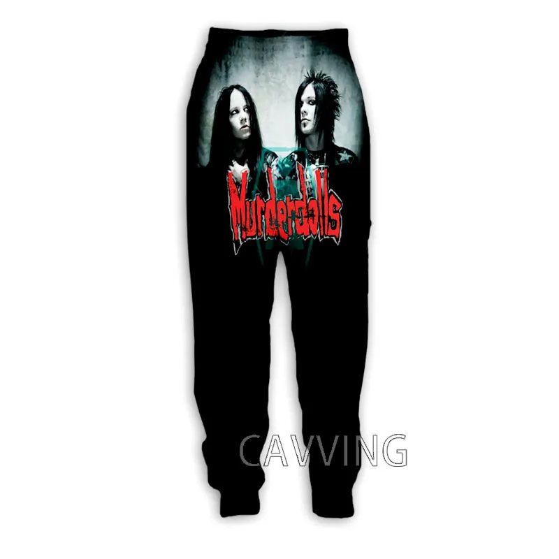 CAVVING 3D Printed Murderdolls Rock Casual Pants Sports Sweatpants Straight Pants Sweatpants Jogging Pants Trousers