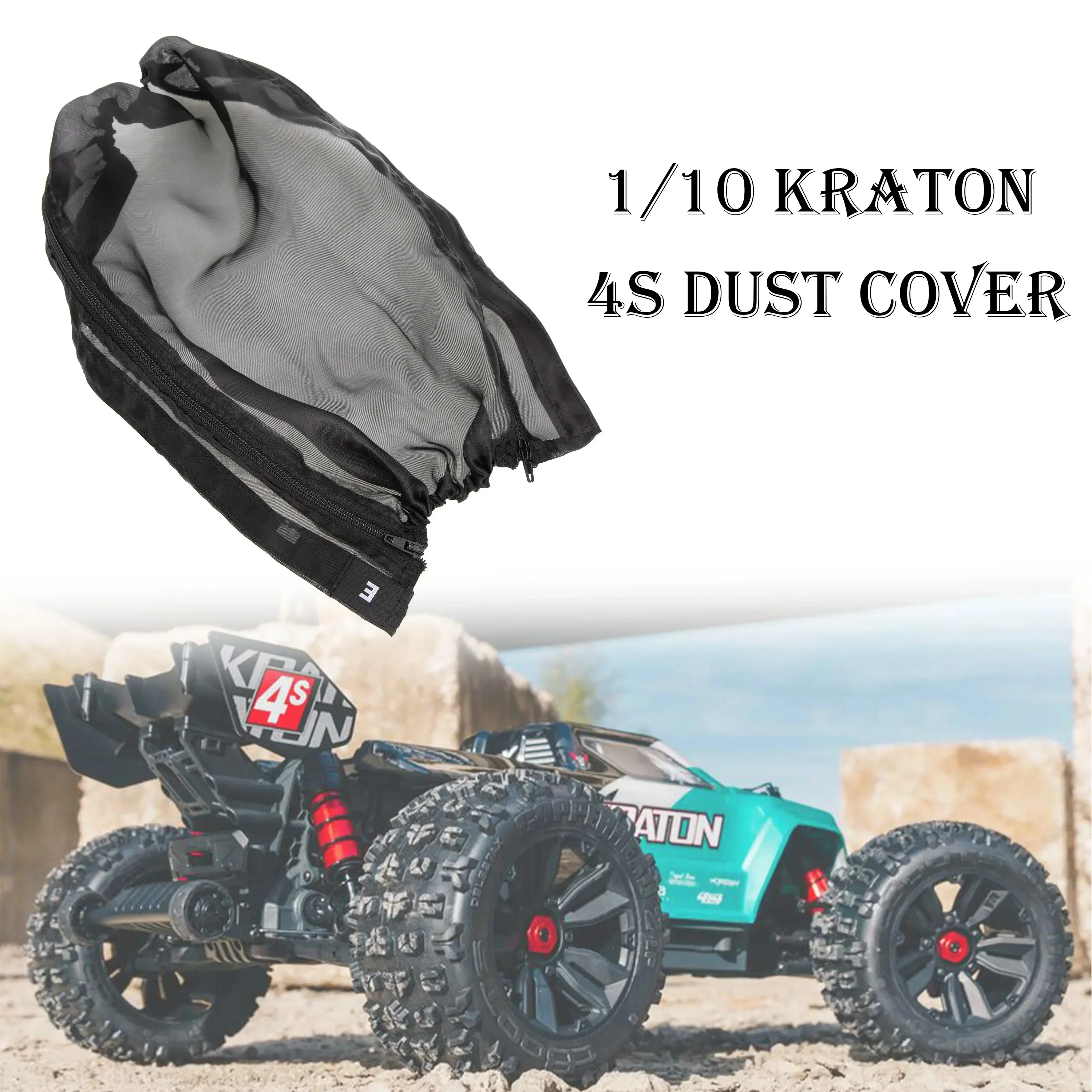 Пылезащитный чехол для шасси водонепроницаемый ARRMA SENTON KRATON 1/10 1/8 RC Monster Truck Desert