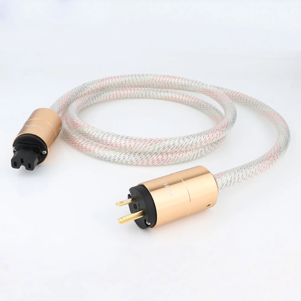 

Valhalla ODIN 12 Core Power EU/US Plug Line HIFI POWER CABLE 7N OFC Power Cord with US Plug Amplifier CD Decoder Power Wire